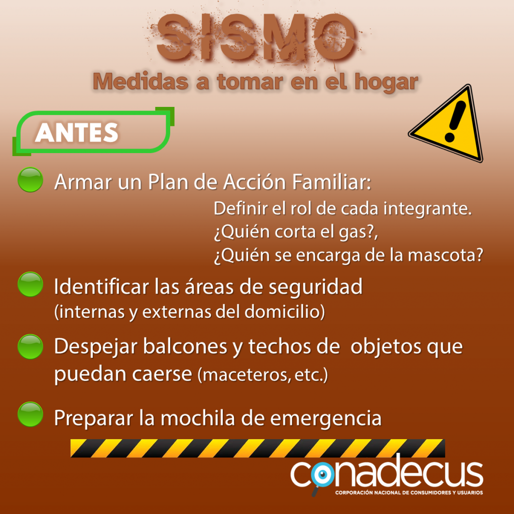 Antes del sismo