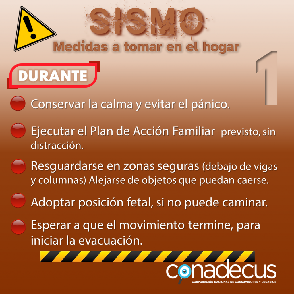 Durante el sismo 1