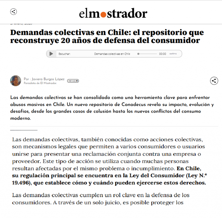 Entrevista : Abogada Camila Huispe conversó con El Mostrador sobre la ...