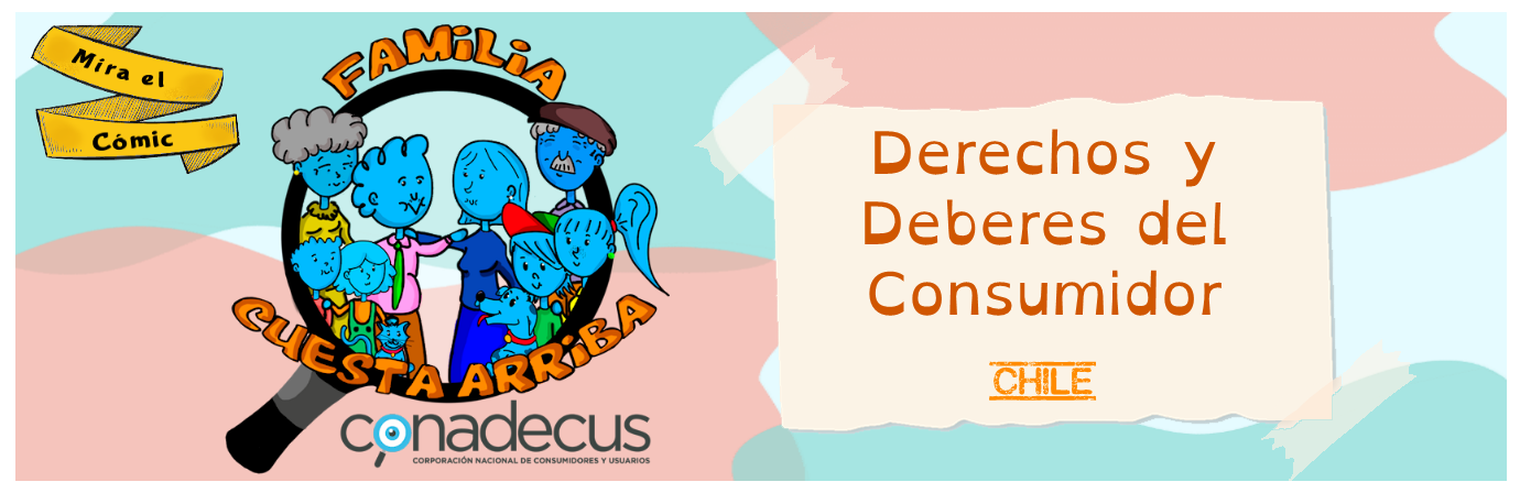 Cómic sobre Derechos y Deberes del Consumidor